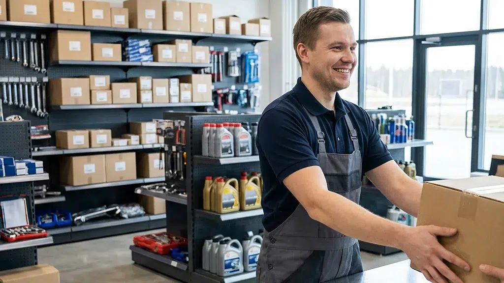 Saumaton osa tyonkulkuasi